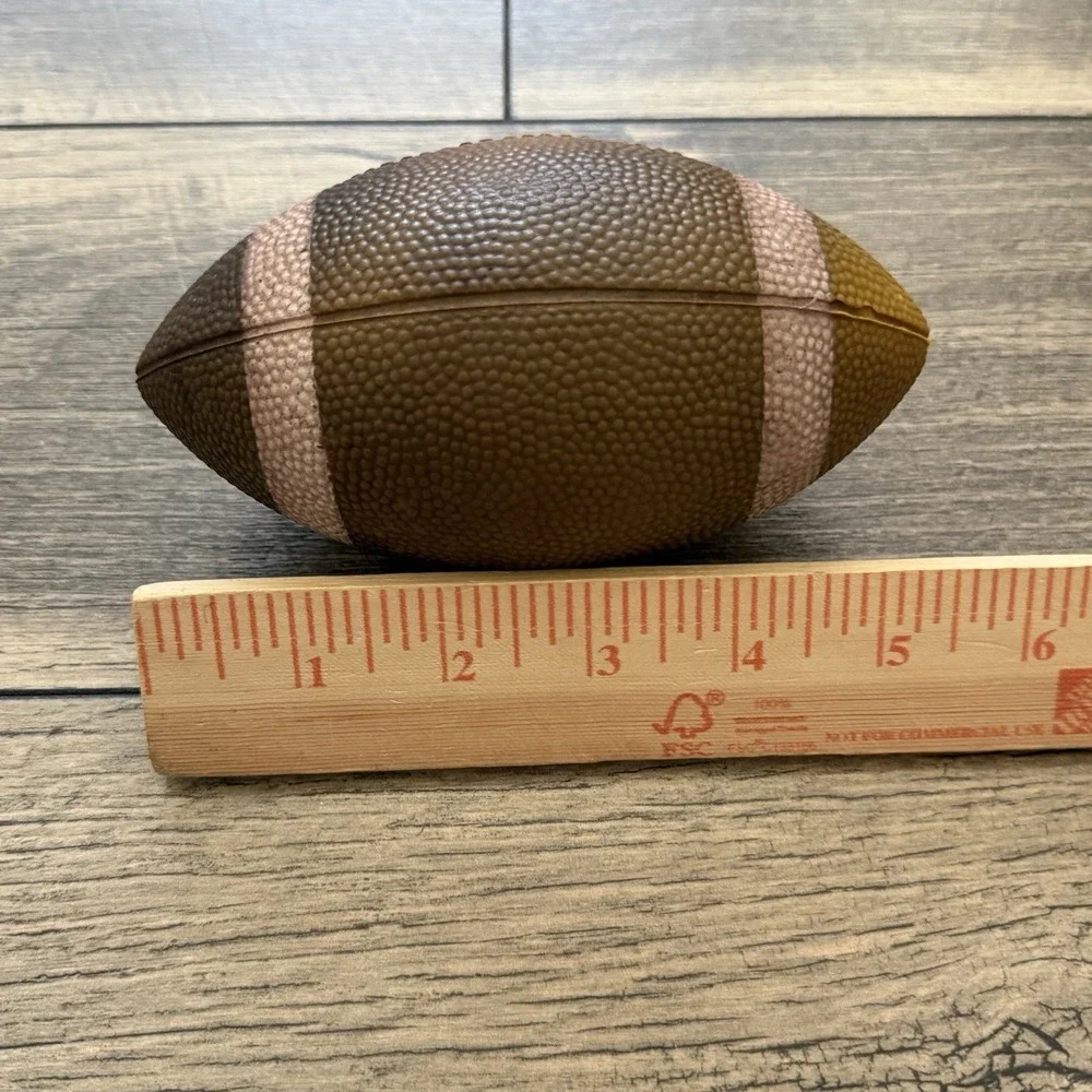 Vintage 1993 Ethical Veterinarian Dog Squeak Toy EPIC Mini Football USA Lot Rare